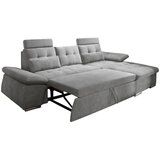 MID.YOU KOTNA SEDEŽNA GARNITURA, mikrovelur siva | Shoptok.si