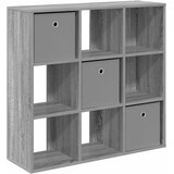 Kreveta s ladicama Siva Sonoma 88,5 x 29 x 84,5 cm | shoptok.hr
