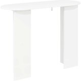  Konzolna stolica Bijela 100 x 39,5 x 75 cm Konstruirano drvo | shoptok.hr