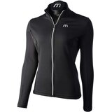 MICO ženska majica F/ZIP Warm control, crna Cijene