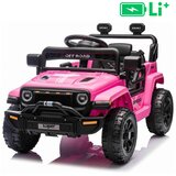 Beneo 11V auta na akumulator OFFROAD ružičasti, li-ion baterija | Shoptok.si