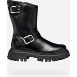 Geox Black Girls Ankle Boots Maquinnens - Girls | Shoptok.si
