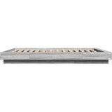  Okvir za krevet boja hrasta 140x190 cm od konstruiranog drva | shoptok.hr