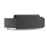 Cosmopolitan Design Tamno siva sklopiva/s prostorom za odlaganje sofa od bouclé tkanine 222 cm Bali – | shoptok.hr