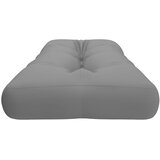  Jastuk za palete sivi 120 x 40 x 12 cm od tkanine | Eponuda.com