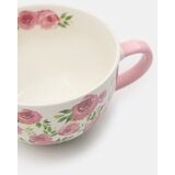 Sinsay Keramička šalica s cvjetnim motivom | shoptok.hr