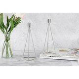 Echtwerk Set Svečnikov Modern, Srebrna, 2 Kos | Shoptok.si