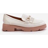 FD1 Women's Moccasins With Decoration Eco Leather White Tialorae | shoptok.hr