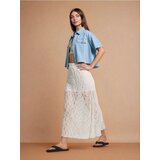 Sinsay Čipkasta midi suknja | shoptok.hr