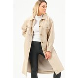 Dewberry Z6777 WOMEN'S COAT-STONE Cene