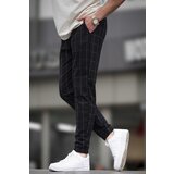 Madmext Checked Black Jogger | Shoptok.si
