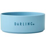 Design Letters Svetlo modra otroška skleda Mini Darling, ø 11 cm Cene
