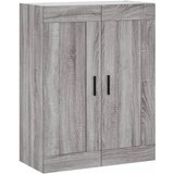Maison Chic Stenska omarica - Zidna omarica siva sonoma 69,5x34x90 cm inženirski les iu166, (22062458) Cene