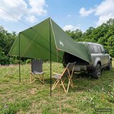 Nadstrešnica za vozilo s krovom Zelena 518 x 580 x 215 cm | shoptok.hr