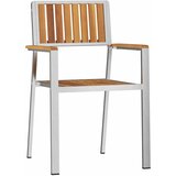  Vrtna stolica 4 pcs Smeđa 56 x 54,5 x 87 cm Čvrsto drvo akacije | shoptok.hr