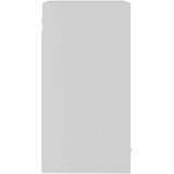 Viseći stakleni ormarić "Lyon" Bijeli 40x31x60 cm Inženirsko drvo | shoptok.hr