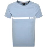 Boss Slim Fit RN T-Shirt Open Blue Plava Cijene