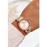 Giorgio&Dario Classic Women's Leather Watch Beige Cene