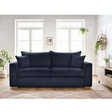 Bobochic Paris Tamno plava sklopiva sofa od samta 225 cm Augustin – | shoptok.hr