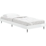  Okvir za krevet visoki sjaj bijeli 75x190 cm konstruirano drvo | shoptok.hr