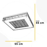 Lesnina XXXL STROPNA LED-SVETILKA Orion | Shoptok.si