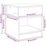  Konačna Stolić Staro drvo 40 5 x 40 x 45 cm Konstruirano drvo | shoptok.hr
