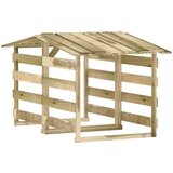 Furnova Pergola s streho 2 kosa 100x90x100 cm impregnirana borovina, (21918868) | Shoptok.si