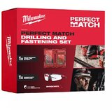 Milwaukee set burgija + prozirne zaštitne naočare perfect match 39/1 4932492657 Cene