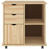  Gležnji kabinet Rjava 63,5 x 39 x 65,5 cm Masivno borovo les, (5000232315) | Shoptok.si