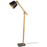  Crna/u prirodnoj boji stojeća svjetiljka s metalnim sjenilom (visina 156 cm) Harris – | shoptok.hr