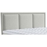 MID.YOU POSTELJA BOXSPRING 200 cm x 220 cm , tekstil svetlo siva | Shoptok.si