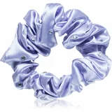 Crystallove Crystalized Silk Scrunchie svilena gumica za kosu boja Lilac 1 kom