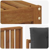  Set vanjskih sofa 6 kom. Prirodna i antracit | shoptok.hr