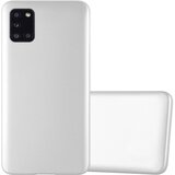 Cadorabo Case, združljiv s Samsungom v kovinskem srebru - zaščitni pokrov, narejen iz fleksibilnega silikona TPU, (20589995) Cene