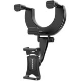 Univerzalni auto držač nosač za mobitel za retrovizor BOROFONE BH49 Roller rearview mirror car black | Eponuda.ba
