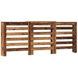  Pokrov za radijator boja staro drvo 205x21,5x83,5 cm drveni | shoptok.hr