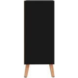 vidaXL Komoda visoki sjaj crna 60 x 30 x 72 cm od iverice | shoptok.hr