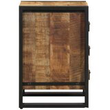  Noćni ormar s ladicama Smeđa 40 x 40 x 59 cm Čvrsto drvo manga | Eponuda.com