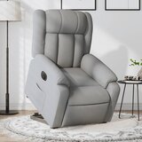 vidaXL Električni naslonjač na podizanje svjetlosivi od tkanine | shoptok.hr