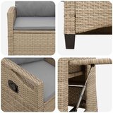  Ležaljke u vrtu 56 x 60 x 112 cm čelik | shoptok.hr