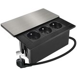solight PP128 - Ugradna utičnica 3Z | Eponuda.com