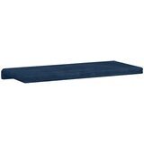  Jastučić za klupu Plišani kord Mornarsko plava Dubina 35 cm | shoptok.hr