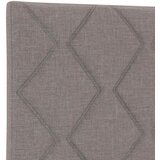 Boxspring krevet s madracem Sivosmeđa 80 x 200 cm Tkanina - Sivosmeđa 80 x 200 cm Dizajn s rombovima | shoptok.hr