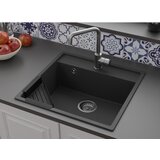 Sandonna sudopera selena crna mat 530x500/190 mm | ePonuda.com