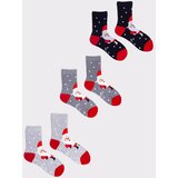 Yoclub kids's christmas socks 3-Pack SKA-X049U-AA00 cene