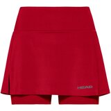 Head women's skirt club basic red m Cene