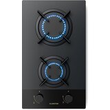 Klarstein Goldflame Nano plinska kuhalna plošča, 2 medeninasta gorilnika, Nano premaz, LPG/zemeljski plin | Shoptok.si