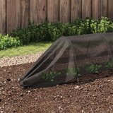 vidaXL Tunel iz mreže črn 300x50x48,5 cm jeklo in polietilen | Shoptok.si