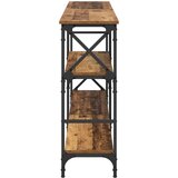  Konzolna stolica s policom Staro drvo 150 x 29 x 76,5 cm | Eponuda.com