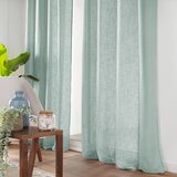 Douceur d intérieur Modra prosojna zavesa 140x280 cm Cloris – | Shoptok.si